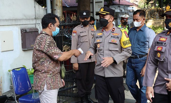 Datangi Gereja, Wakapolres Gresik Pastikan Ibadah Paskah Aman