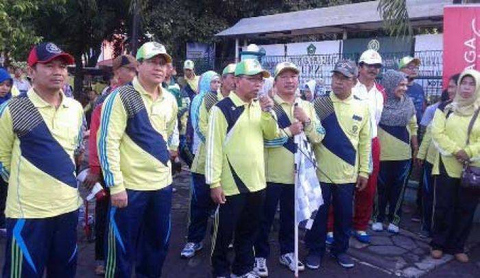 Kemenag Gelar Jalan Sehat, Peringati Hari Amal Bakti Kemenag Gelar Jalan Sehat, Peringati Hari Amal Bakti