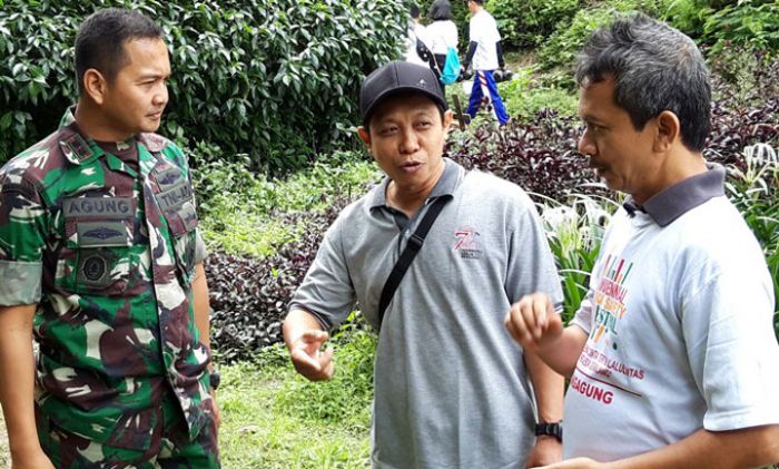 ​Hijaukan Lereng Kelud, Kodim 0809 Kediri Bareng Pegiat Lingkungan Tanam 3.000 Pohon