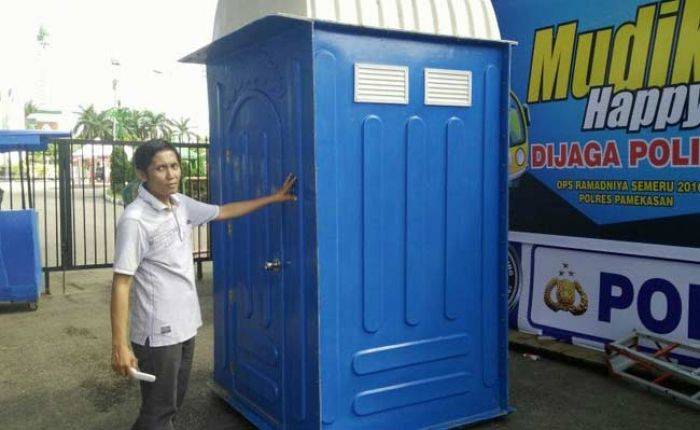 Pos Pantau Arek Lancor Sediakan MCK Mobile untuk Pemudik Pos Pantau Arek Lancor Sediakan MCK Mobile untuk Pemudik