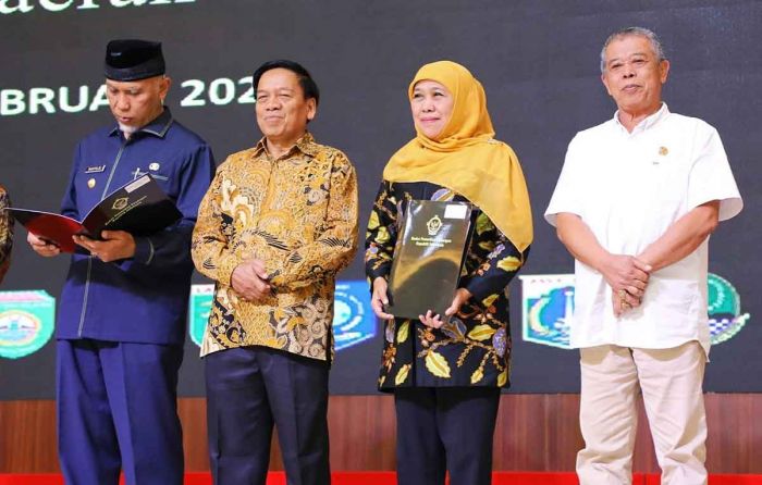 Di Entry Meeting BPK RI, Gubernur Khofifah Komitmen Tingkatkan Kualitas Pelaporan Keuangan Daerah Di Entry Meeting BPK RI, Gubernur Khofifah Komitmen Tingkatkan Kualitas Pelaporan Keuangan Daerah