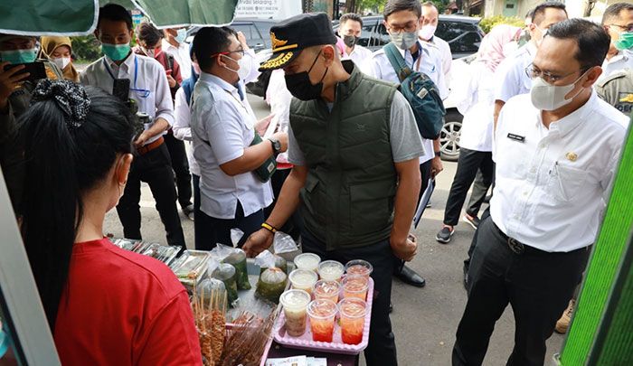 Gelar Sidak Takjil, Pemkot Kediri Temukan Boraks di Ongol-Ongol