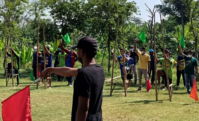 Jelang Lomba Tingkat Provinsi, Dispendik Kabupaten Kediri Gelar Seleksi Olahraga Tradisional