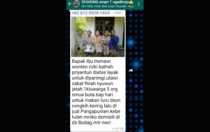 Lima Bersaudara Tuna Netra di Pacitan ini Bertahan Hidup dengan Memungut Daun Cengkih Lima Bersaudara Tuna Netra di Pacitan ini Bertahan Hidup dengan Memungut Daun Cengkih