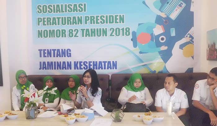 Tingkatkan Pemahaman JKN-KIS, BPJS Mojokerto Sosialisasi Perpres No 82