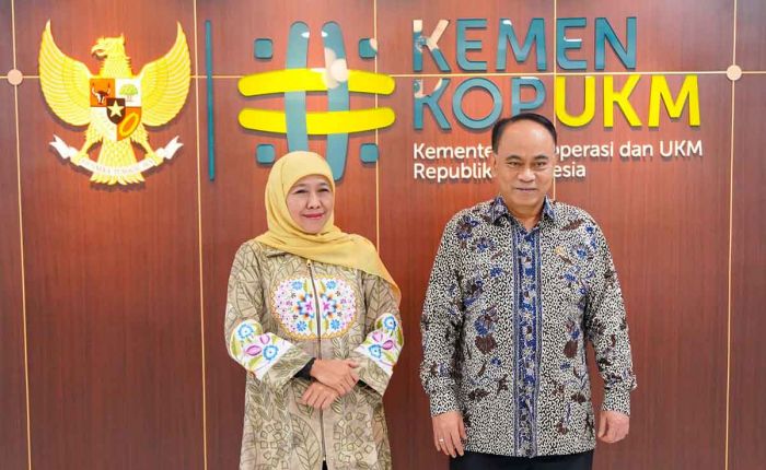 Khofifah Undang Menkop Jadi Narasumber Kongres VIII Muslimat NU di Surabaya Khofifah Undang Menkop Jadi Narasumber Kongres VIII Muslimat NU di Surabaya