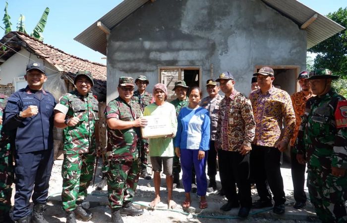 Pastikan Sasaran Fisik Sesuai Target, Tim Wasev Mabesad Tinjau Progres TMMD ke-128 di Tuban
