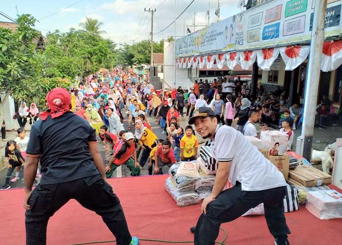 Peringati Milad ke-20 dan Kampanyekan Gus Ipul-Puti, PKS Trenggalek Gelar Jalan Sehat Berhadiah