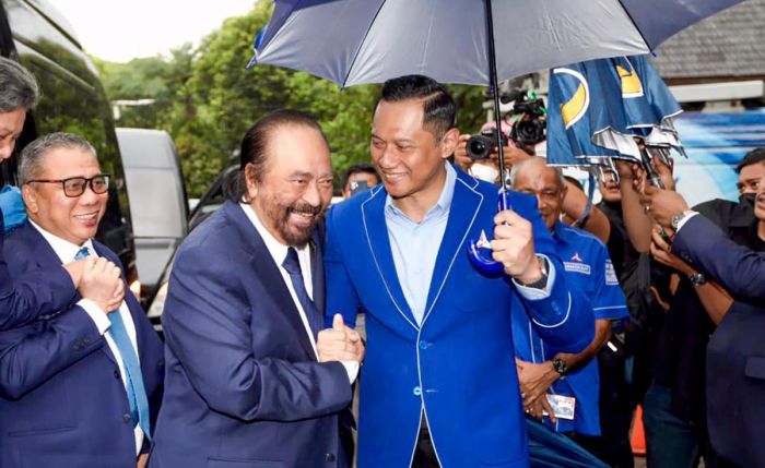 Terima Kunjungan Surya Paloh, AHY Pastikan Sikap Demokrat Dukung Anies Baswedan sebagai Bacapres Terima Kunjungan Surya Paloh, AHY Pastikan Sikap Demokrat Dukung Anies Baswedan sebagai Bacapres