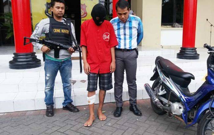 Kabur Saat hendak Ditangkap, Pelaku Curanmor di Bendul Merisi Didor Kabur Saat hendak Ditangkap, Pelaku Curanmor di Bendul Merisi Didor