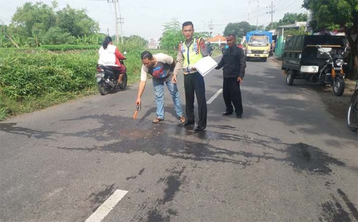 Pelajar Tewas Terlindas Truk Box di Raya Sukodono