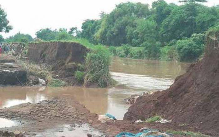 Tanggul Sungai Kedunglarangan Jebol, Petani Tambak di Kalianyar Tak Bisa Tebar Benih Tanggul Sungai Kedunglarangan Jebol, Petani Tambak di Kalianyar Tak Bisa Tebar Benih