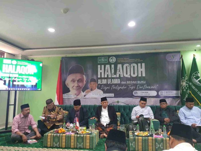Jarang Orang Kaya Dermawan, Ketua PWNU DKI Jakarta: Jadilah Orang seperti Kiai Asep