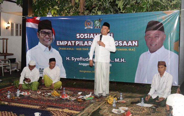 Sosialisasi 4 Pilar Kebangsaan, Syafiuddin Ajak Masyarakat Terapkan Nilai Pancasila dalam Kehidupan Sosialisasi 4 Pilar Kebangsaan, Syafiuddin Ajak Masyarakat Terapkan Nilai Pancasila dalam Kehidupan