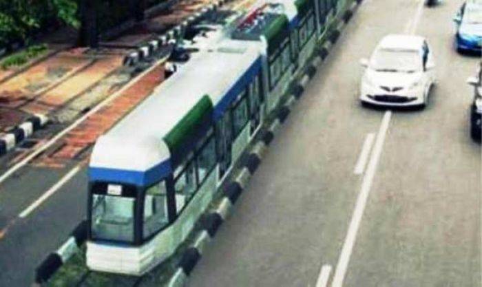 Proyek Trem Siap Dikerjakan, Risma Minta Presiden Keluarkan Perpres Proyek Trem Siap Dikerjakan, Risma Minta Presiden Keluarkan Perpres