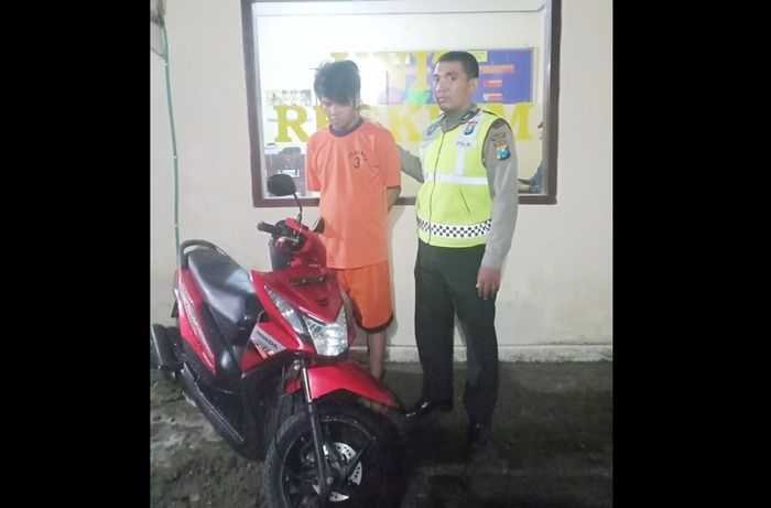 Lupa Cabut Kunci, Pelajar di Ngadiluwih Kediri Kehilangan Motornya