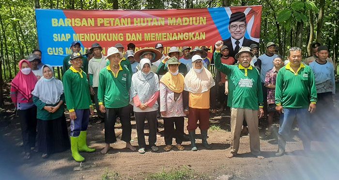 Barisan Petani Hutan Kabupaten Madiun Dukung Muhaimin Maju Pilpres 2024