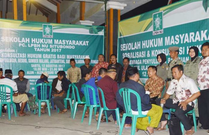 Konsultasi Hukum Gratis LPBH NU Situbondo Disambut Antusiasme Masyarakat