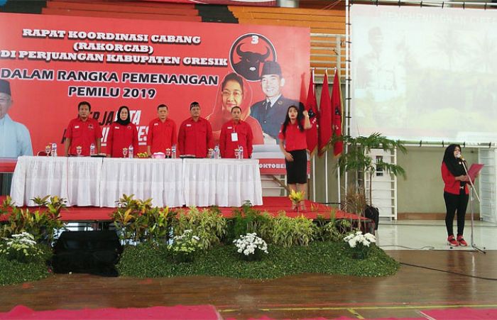 Persiapan Pilpres dan Pileg 2019, PDIP Gresik Rapatkan Barisan Persiapan Pilpres dan Pileg 2019, PDIP Gresik Rapatkan Barisan