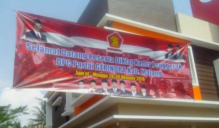 Rapatkan Barisan, Gerindra Malang Gelar Diklat Kader Rapatkan Barisan, Gerindra Malang Gelar Diklat Kader