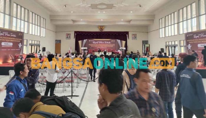 Tak Diundang, 2 Orang dari Jadi Kediri Raya Ditolak Memantau Rekapitulasi Suara