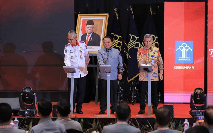 Kanwil Kemenkumham Jatim Dukung Penuh Rakordal Program Dukungan Manajemen 2024 Kanwil Kemenkumham Jatim Dukung Penuh Rakordal Program Dukungan Manajemen 2024