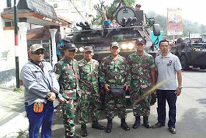 Tank Amfibi Anoa Diujicobakan di Tanjakan Cemoro Sewu dan Sarangan