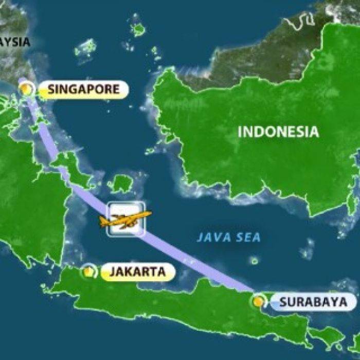 Posisi Lost Contact AirAsia QZ8501 Antara Tanjung Pandan dan Pontianak