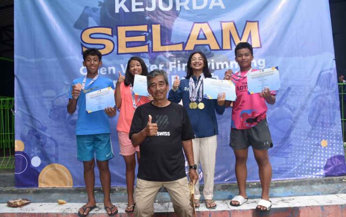 Kejurda Open Water Finswimming Jatim 2024, Atlet Selam Kota Batu Berjaya Kejurda Open Water Finswimming Jatim 2024, Atlet Selam Kota Batu Berjaya