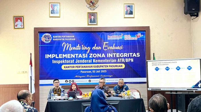 Kantah Kabupaten Pasuruan Jalani Verifikasi Zona Integritas oleh Tim Irjen Kementerian ATR/BPN Kantah Kabupaten Pasuruan Jalani Verifikasi Zona Integritas oleh Tim Irjen Kementerian ATR/BPN