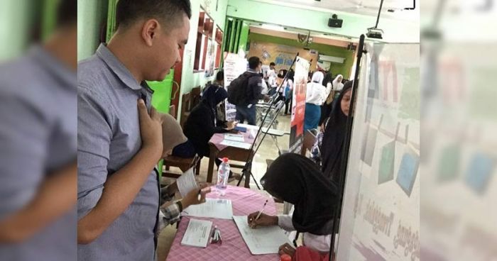 Gelar Job Fair, SMK PGRI 2 Kediri Siapkan Ribuan Lowongan Kerja