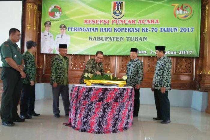 HUT ke-70, Wabup Tuban: Koperasi Harus Mengikuti Perkembangan Teknologi