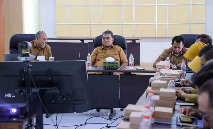 Dukung Pencegahan Korupsi Dalam Penyelenggaraan Birokrasi, Pemkot Kediri Ikuti Rakor Bareng KPK