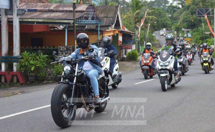 Kendarai Moge, Gus Ipin Keliling Desa Bersama Rombongan YNCI