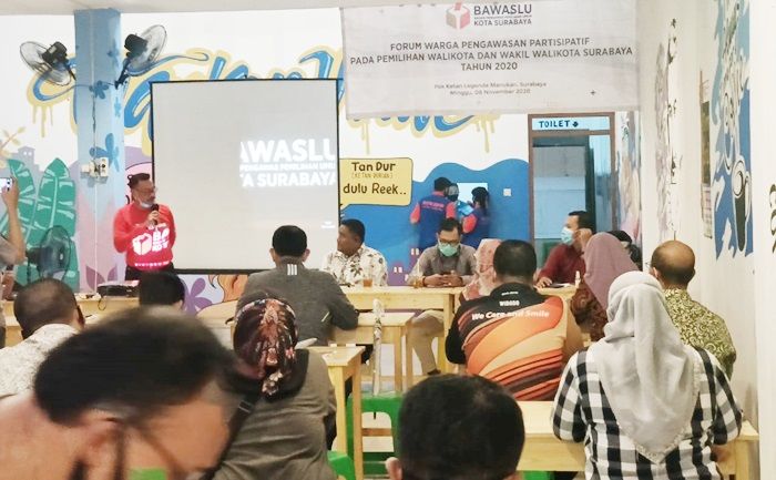 Ajak Warga Awasi Pilwali, Bawaslu Surabaya Gencar Sosialisasi Netralitas ASN di 10 Kecamatan