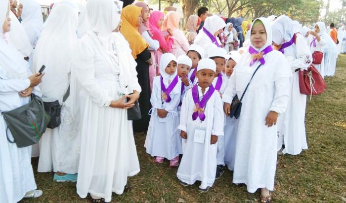 Simulasi Manasik Haji Diikuti 1500 Anak TK dan PAUD se-Kabupaten Bangkalan Simulasi Manasik Haji Diikuti 1500 Anak TK dan PAUD se-Kabupaten Bangkalan