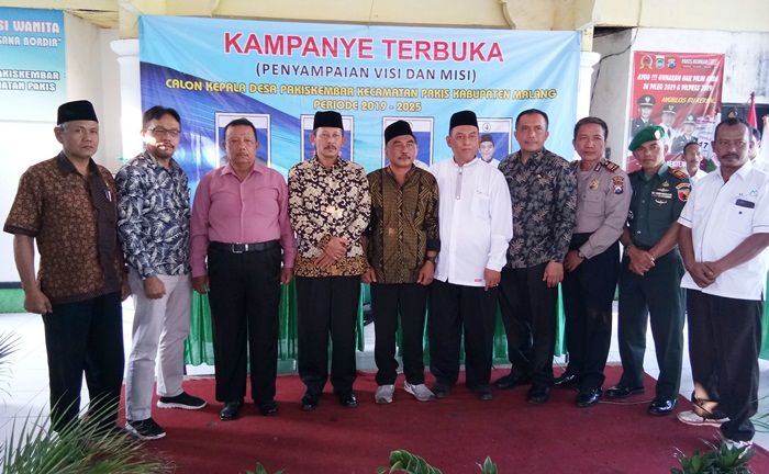 Panitia Pilkades Pakis Kembar Malang Gelar Pemaparan Visi Misi