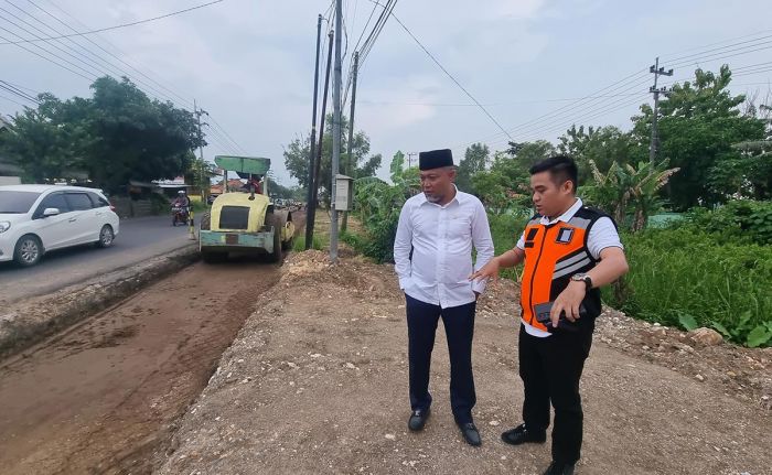 H. Syafiuddin Pantau Preservasi dan Peningkatan Jalan Nasional Bangkalan-Sampang