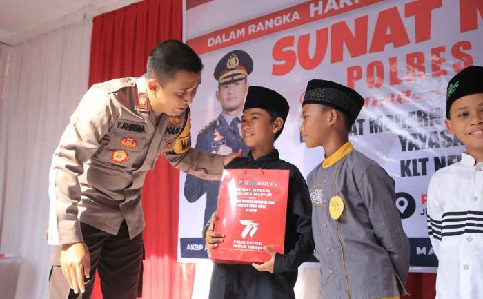 Sambut Hari Bhayangkara ke-77, Polres Madiun Gelar Sunat Massal Gratis Sambut Hari Bhayangkara ke-77, Polres Madiun Gelar Sunat Massal Gratis