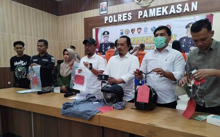 Polres Pamekasan Ringkus 7 Orang Sindikat Curanmor, dari Eksekutor Sampai Penadah Polres Pamekasan Ringkus 7 Orang Sindikat Curanmor, dari Eksekutor Sampai Penadah