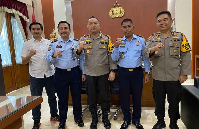 Perkuat Pengamanan, Kalapas Kunjungi Polres Kediri Kota Perkuat Pengamanan, Kalapas Kunjungi Polres Kediri Kota