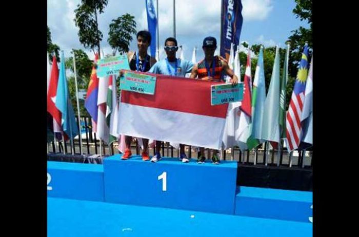 Atlet Koarmatim Juarai Asian Triathlon Championship 2017 Atlet Koarmatim Juarai Asian Triathlon Championship 2017