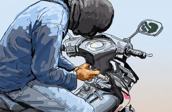 Pelaku Pencurian Motor di Bengkulu Menangis Saat Ditangkap Polisi Pelaku Pencurian Motor di Bengkulu Menangis Saat Ditangkap Polisi