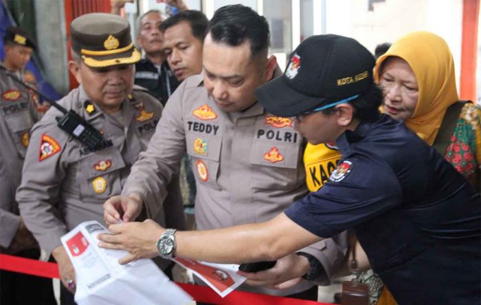 Pastikan Keamanan Logistik Pemilu 2024, Kapolres Kediri Kota Cek Gudang KPU Pastikan Keamanan Logistik Pemilu 2024, Kapolres Kediri Kota Cek Gudang KPU
