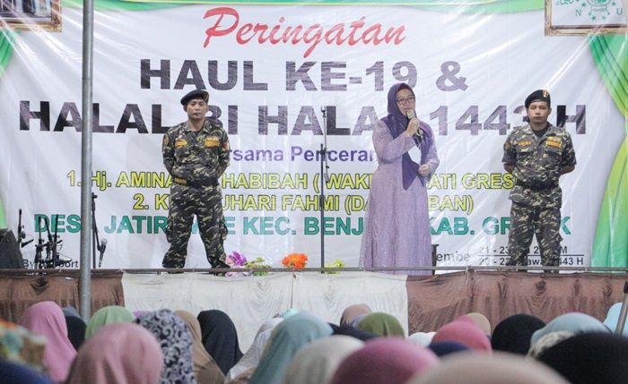 Hadiri Haul Desa Jatirembe, Wabup Gresik Ajak Warga Gemar Bersedekah Hadiri Haul Desa Jatirembe, Wabup Gresik Ajak Warga Gemar Bersedekah