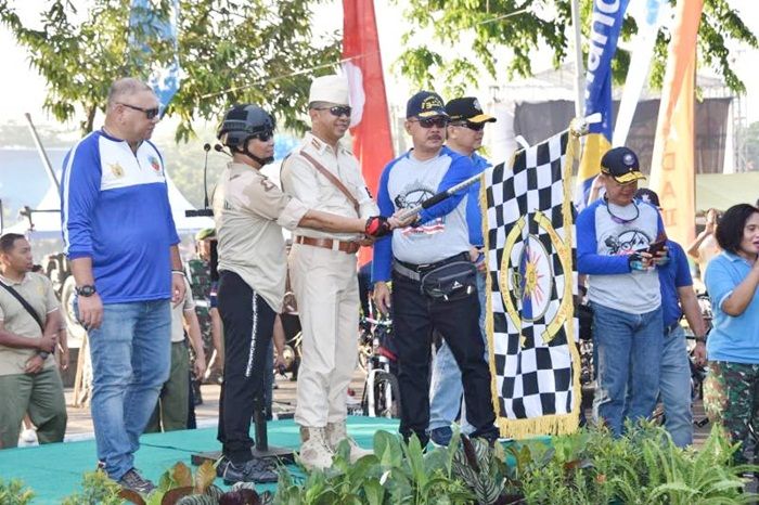 Fun Run dan Fun Bike Semarakkan HUT ke-73 TNI di Koarmada II