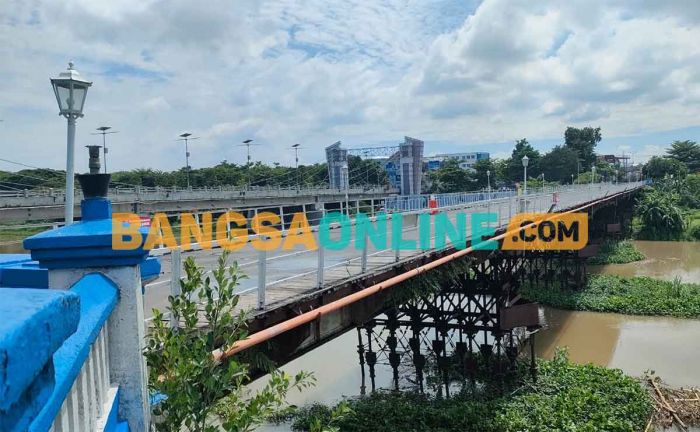 Di Usianya ke-155 Tahun, Jembatan Brantas Lama Masih Kokoh Berdiri Di Usianya ke-155 Tahun, Jembatan Brantas Lama Masih Kokoh Berdiri
