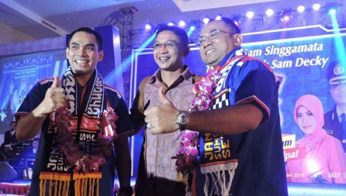 Pasha “Ungu” Iringi Pisah Kenal Kapolres Malang Kota Pasha “Ungu” Iringi Pisah Kenal Kapolres Malang Kota