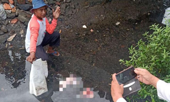 Usai Dilahirkan, Bayi Laki-Laki di Mojokerto Dibuang ke Sungai Usai Dilahirkan, Bayi Laki-Laki di Mojokerto Dibuang ke Sungai