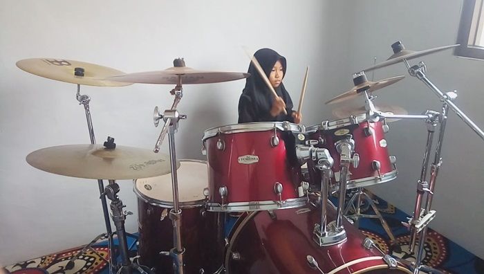 Lagu Edane Jadi Favorit, Sidoarjo Miliki Seorang Drummer Cilik